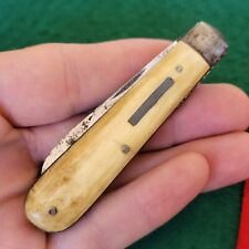 Old Vintage Antique German Barehead Boys Jack Folding Pocket Knife picture