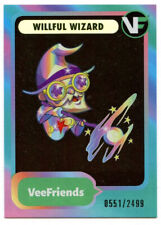 Willful Wizard 2023 VeeFriends Trading Card 0551 / 2499 Rare Holograph Hologram picture