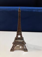 Eiffel Tower Paris 6 Inch Tall Replica Metal Figurine picture
