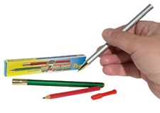 AMAZING WONDER PEN Changes Into Pencil Vanishing Magic Trick Metal Tube Close Up picture