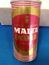 Vintage Malta India pull tab beer can , Puerto Rico  10 oz  EMPTY picture