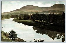 VTG 1900s Divided Back River Tweed & Melrose Scotland UK Postcard picture
