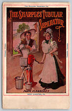 Postcard The Sharples Tubular Separator Advertisement Chicago, IL H20 picture