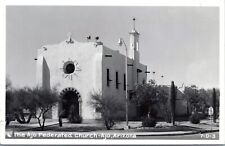 RPPC Ajo Federated Church, Ajo, Arizona - Real Photo Postcard - Methodist c1950s picture