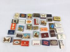 Vintage Lot 35 Matchbook Boxs W/Matchs 60s-80s Match Boxes Hotels Restaurants  picture