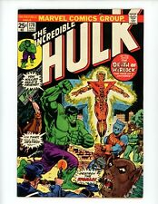 Incredible Hulk #178 Comic Book 1974 FN/VF Marvel Rebirth of Warlock picture