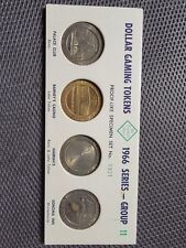 1966 FRANKLIN MINT PROOF-LIKE DOLLAR GAMING TOKENS SERIES GROUP 11 (Set 1901) picture