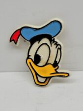 Vintage WALT DISNEY Donald Duck Plastic Lapel Pin picture