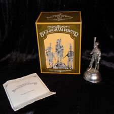 Stadden BUCKINGHAM Pewter Trooper HUSSARS 1808 Soldier Military English Figure 6 picture