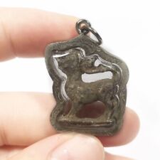 Old Singha Lion Kodchasee Lp Guay in case Talisman​ Thai​ Buddha​ Amulet picture