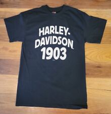 Men's Sz M Hill City Harley Davidson South Dakota Black T Shirt picture