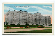 WASHINGTON HIGH SCHOOL MILWAUKEE WIS CONCRETE AND BRICK STRUCTURE picture