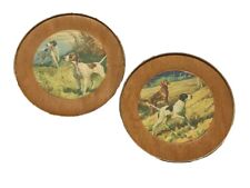 VTG Pair Smith Crafted Chicago Wall Hangings - Bird Hunting Dogs (NO TINS) picture