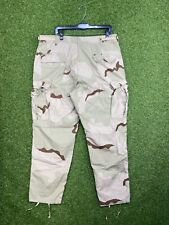 Desert Storm Pants Mens Combat Trouser Camouflage Military Size Large Regular picture