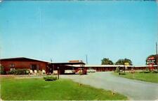Greenville, TX Texas  SILVER SPUR MOTEL  Roadside HUNT COUNTY 50's Cars Postcard picture