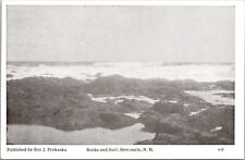 Rocks Surf Newcastle NH New Hampshire Postcard UNP VTG Unused Vintage picture