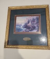 Thomas Kinkade “Let Your Light Shine” 1998 Collectors Series COA 1998 Framed picture