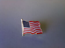 50 - High Quality American Waving Flag Lapel Pins - Patriotic US U.S. USA U.S.A. picture