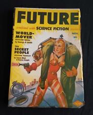 NOVEMBER 1950 VINTAGE FUTURE SCIENCE FICTION STORIES PULP SCI FI MAGAZINE GGA picture