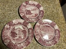 Wedgwood Plates University Of California Founders Rock 75th Jubilee 1935 Mint+++ picture
