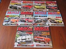Lot of 10 HEMMINGS MUSCLE MACHINES Magazines 2009 2010 2013 All Listed picture