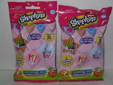 SHOPKINS FASHION TAGS SERIES 2 LOT OF (2) SEALED NEW PACK'S picture