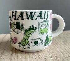 Starbucks HAWAII - BEEN THERE 2 oz. Expresso Mug Ornament Cup (BRAND NEW In BOX) picture