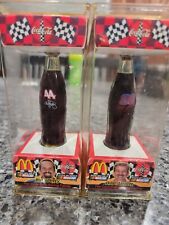 1999 Nascar McDonald's Mini Coca-Cola Bottles Set Of 2 (#88/#44) picture