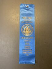 Vintage 1924 Byberry Philadelphia County Fair Pet Stock 1st Prize Ribbon Award  picture