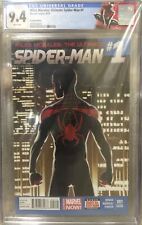 Miles Morales: Ultimate Spider-Man 1 (2014) 2nd Print CGC 9.4 WP Custom Label picture