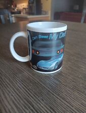 Vintage 1980s No One Can Beat My Dad Corvette Coffee Mug picture