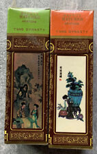 Vintage Safety Matches Set Of 2 Matchboxes Tang Dynasty New Collectible RARE picture