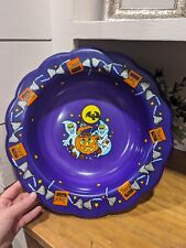 Vintage 90s Berman Plastic Halloween Candy Treat Dish Bowl Reese’s Cup Hershey’s picture