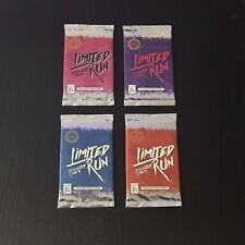 Lot Of 4 New Sealed Limited Run Games Collectible Card Booster Pack Color Set picture