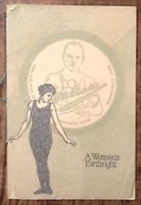 1920 WALLACE INSTITUTE WEIGHT LOSS & CONTROL BOOKLET A WOMAN'S BIRTHRIGHT Z5199 picture