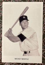 Mickey Mantle black and white postcard similar to the Wheaties ad in the 50's picture