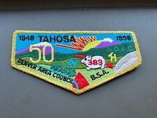 OA, Tahosa (383) 1998 NOAC/50th Anniversary Flap (S-25) picture