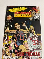 Sport Superstars Comic #10 (1993) Isiah Thomas NM- or better Unread With Card picture