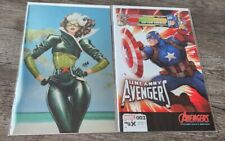Uncanny Avengers #2 Foil, #3 - David Nakayama Variant Covers - Marvel Comics Lot picture