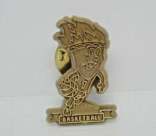Basketball Olympic Torch retro Vintage Lapel Pin picture
