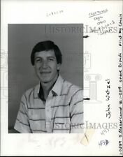 1989 Press Photo Portland Trail Blazers basketball John Wetzel - ords07423 picture