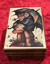 Hummel Wooden Music Box, Plays Somewhere My Love, Made In Japan picture