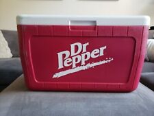 Vtg Dr. Pepper Coleman Cooler Ice Chest-  Very Rare Made In USA picture