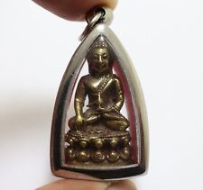 PHRA GRING LP KOON BLESSED 1993 KRING THAI HEAL GOOD HEALTH REAL BUDDHA PENDANT picture