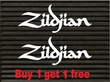 2X Large 9 Inch Zildjian Cymbals Logo Decal Sticker Truck laptop picture