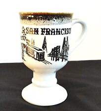 VTG  SAN FRANCISCO SOUVENIR  COFFEE CUP LANDMARKS,  CITY SIGHTS picture