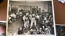 Troop Picture of Scouts Ceremony Vintage B &W Photo Eastern Sierra 1950s 8