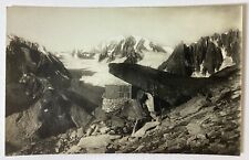 Chamonix France Mount Blanc Cabin Real Photo VTG French RPPC Postcard Unposted picture