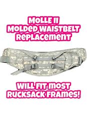 US Military ACU Molle II Backpack Molded Waist Belt Kidney Pad picture