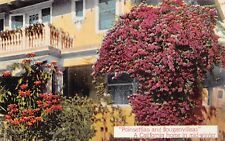Los Angeles California Pasadena Hills Home Cottage Bungalow Vtg Postcard U7 picture